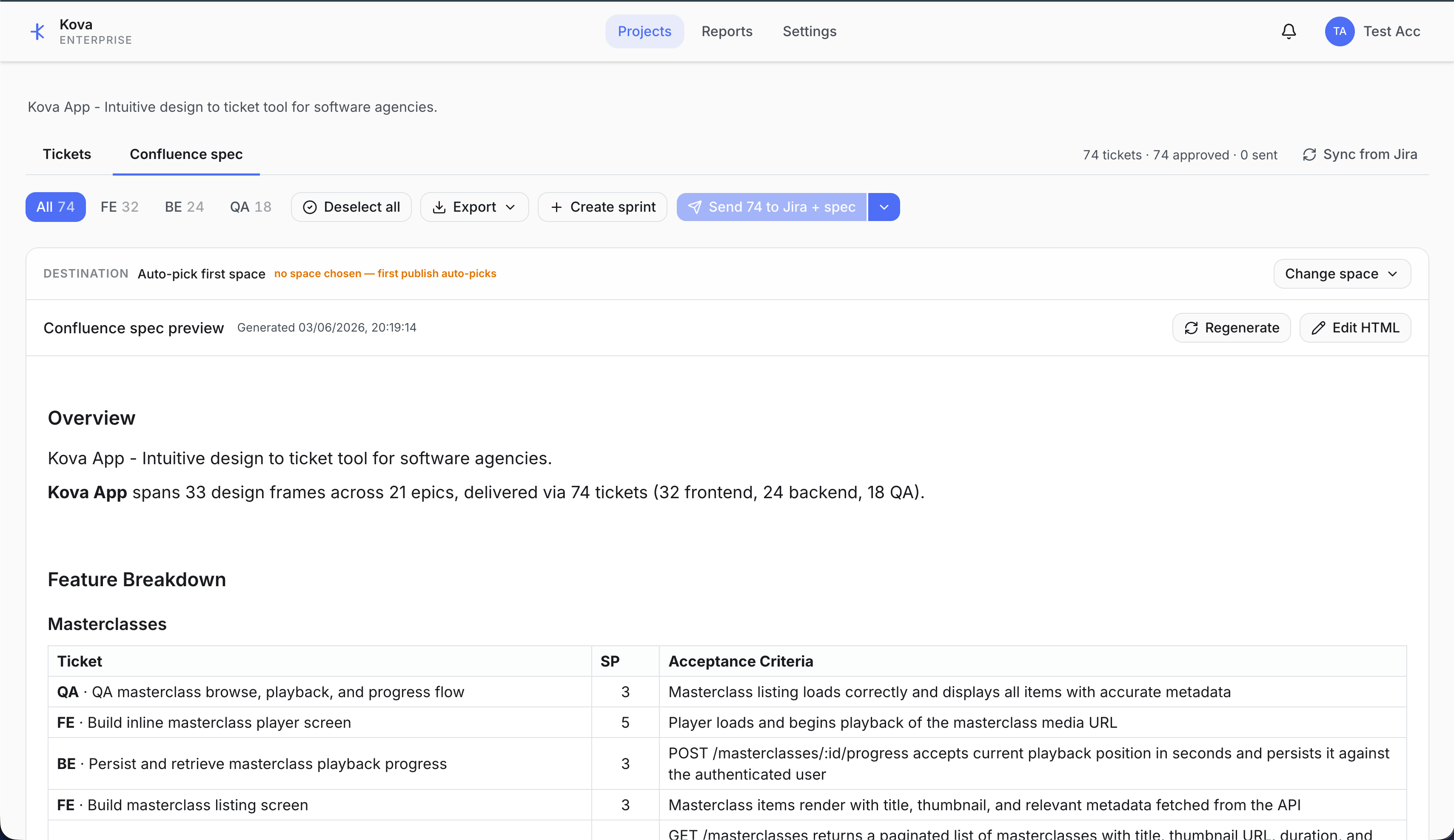 Confluence spec screenshot